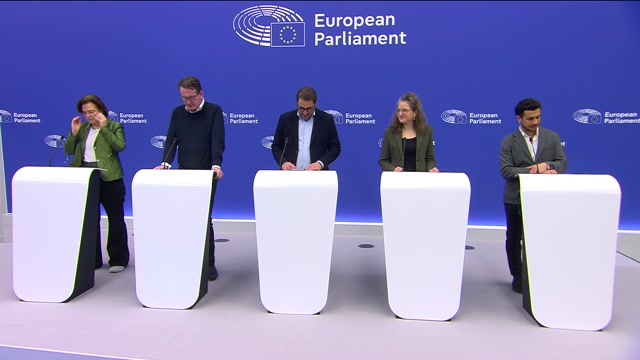 Press conference by João OLIVEIRA (The Left/PT), Rapporteur, Marie TOUSSAINT (Greens/EFA, FR), Aodhán Ó RÍORDÁIN (S&D, IE) and Marit MAIJ (S&D, NL), members of the intergroup on Fighting Poverty, on the report on the Anti-Poverty Strategy